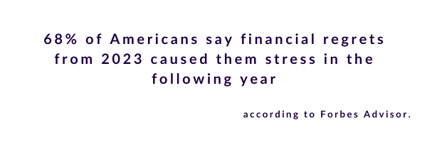 A fact about financial stress and Financial Literacy Month.
